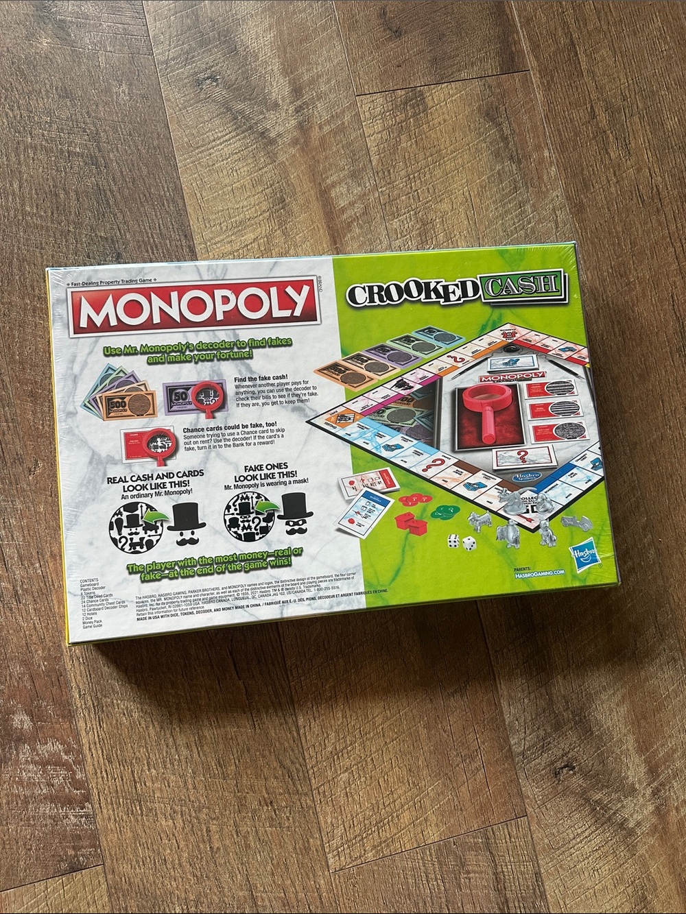 Monopoly Crooked Cash Family Board Game New